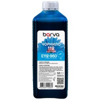 Чорнило Barva Epson 112 1л, Pigm. Cyan (E112-960)
