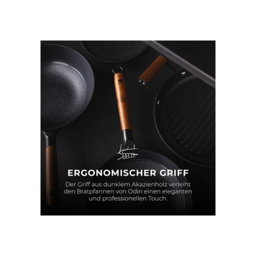 Набір сковорідок MasterPro Odin, 20/24 см чавун (BGKIT-0083)