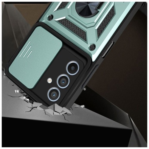 Чохол до мобільного телефона BeCover Military Samsung Galaxy M35 5G SM-M356 Dark Green (711543)