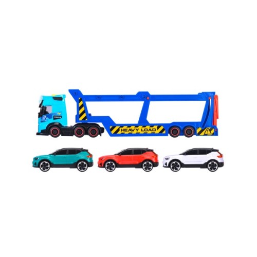 Спецтехніка Dickie Toys Автотранспортер з 3 машинками (3747017)
