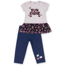 Плаття дитяче Breeze з лосинами "Sun Shine" (8912-80G-beige)