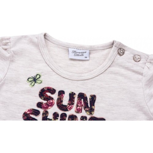 Плаття дитяче Breeze з лосинами "Sun Shine" (8912-80G-beige)