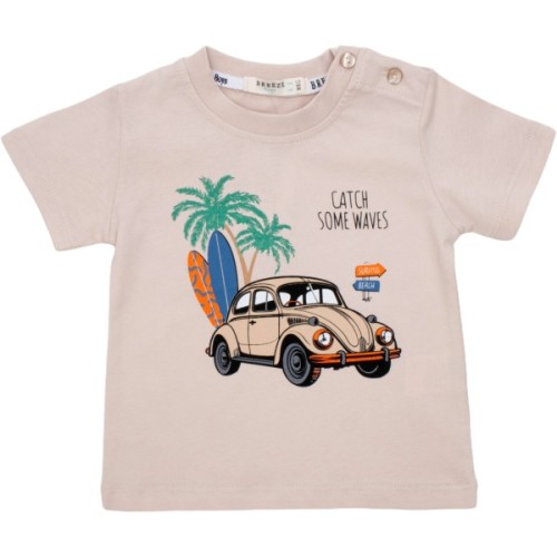 Набір дитячого одягу Breeze з машинкою (21723-92B-beige)