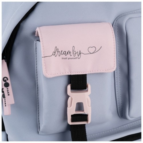 Рюкзак шкільний GoPack Education Teens 2500L сірий (GO26-2500L-1)