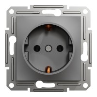 Розетка Schneider Electric ASFORA  антрацит (EPH2900171)