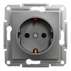 Розетка Schneider Electric ASFORA  антрацит (EPH2900171)