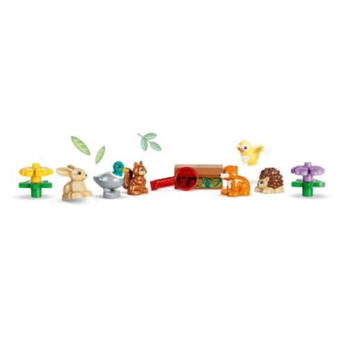 Конструктор LEGO DUPLO Ліс відкриттів із дикими тваринами (10480)