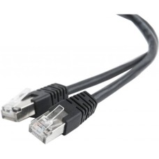 Патч-корд 2м FTP cat 5е CCA Cablexpert (PP22-2M/BK)
