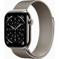 Смарт-годинник Apple Watch Series 11 GPS + Cellular 42mm Natural Titanium Case with Natural Milanese Loop (MF8P4RK/A)