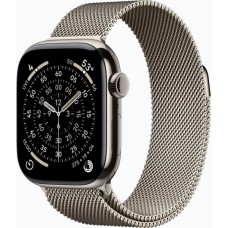 Смарт-годинник Apple Watch Series 11 GPS + Cellular 42mm Natural Titanium Case with Natural Milanese Loop (MF8P4RK/A)