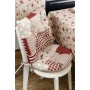 Подушка на стілець Прованс Печворк бордо Господиня D-40 см (4823093451223)