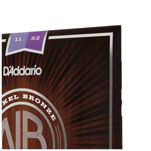 Струни для гітари D'Addario Nickel Bronze Custom Light (11-52) (NB1152)