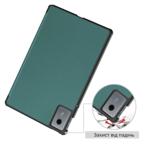Чохол до планшета BeCover Smart Case Lenovo Idea Tab/K11 (2nd Gen) TB336/Xiaoxin Pad (2025) 11" Dark Green (714097)
