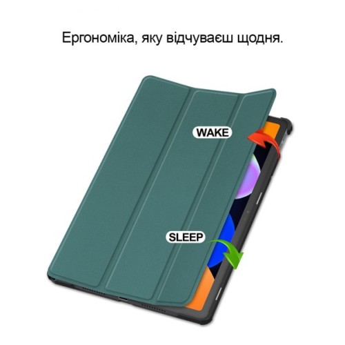 Чохол до планшета BeCover Smart Case Lenovo Idea Tab/K11 (2nd Gen) TB336/Xiaoxin Pad (2025) 11" Dark Green (714097)