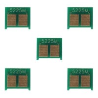 Чип для картриджа HP CLJ CP5220/5225 Yellow BASF (WWMID-71853)