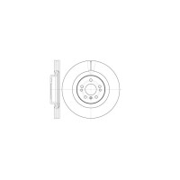 Гальмівний диск REMSA 61030.10