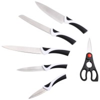 Набір ножів Bergner Kyoto, з ножицями, 6 предметів (BG-39319-MM)