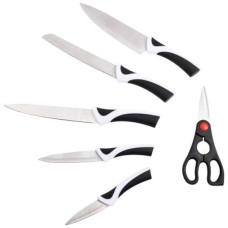 Набір ножів Bergner Kyoto, з ножицями, 6 предметів (BG-39319-MM)