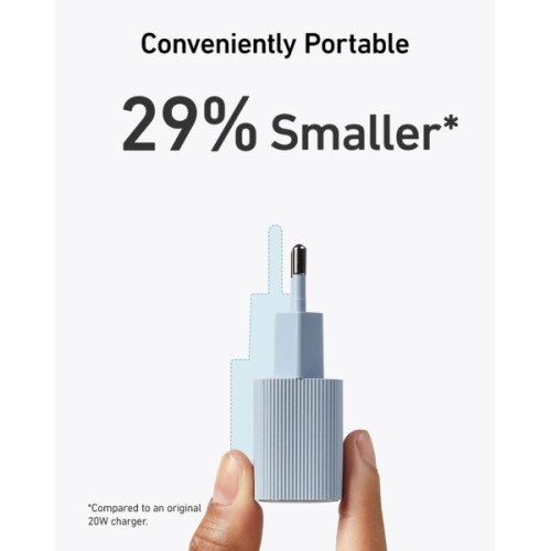 Зарядний пристрій Anker PowerPort 511 Nano IV 30W USB-C Black (A2337G11)