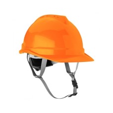 Каска захисна Neo Tools пластик ABS, пряжка для регулювання, помаранчева (97-225)