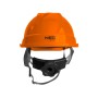 Каска захисна Neo Tools пластик ABS, пряжка для регулювання, помаранчева (97-225)