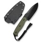 Ніж Sencut Toxodon, Green G10, Darkwash (S24036-2)