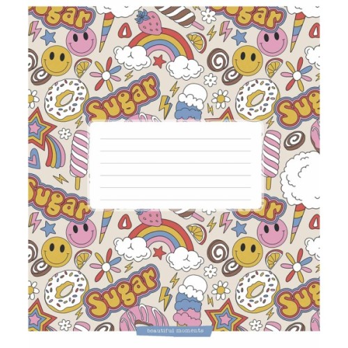 Зошит Школярик Enjoy your life 12 аркушів лінія (012-3503L)