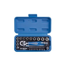 Набір інструментів KING TONY 1/4" 27 шт. (2027MRE)