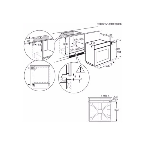 Духова шафа Electrolux EOC6P77H