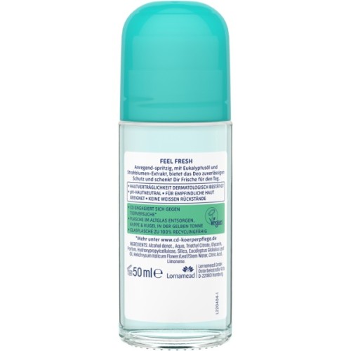 Дезодорант CD Відчуття свіжості Кульковий 50 мл (4045612009511)