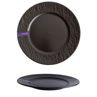 Тарілка Vittora Graphene Night обідня 260мм (VT-P-1260GN)