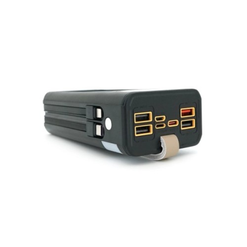 Батарея універсальна 7GO 30000mAh, 22.5W, Solar, LCD Display (GPW-09 / 45945)