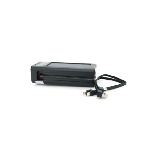 Батарея універсальна 7GO 30000mAh, 22.5W, Solar, LCD Display (GPW-09 / 45945)