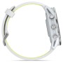 Смарт-годинник Garmin Forerunner 970, Whitestone/Amp Yellow, GPS (010-02969-11)