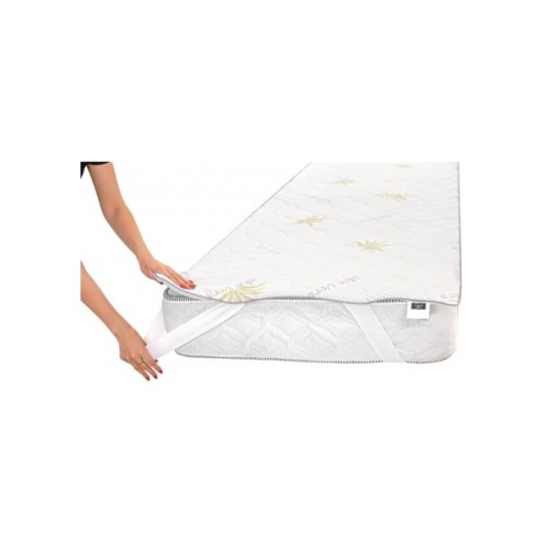 Наматрацник MirSon №1050 Alberto Тенцель (Modal) Seasons Aloe Vera 160х200 см (2200001508828)