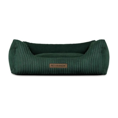 Лежак для тварин Pet Fashion DEVID 62х50х19 см смарагдовий (4823082444533)