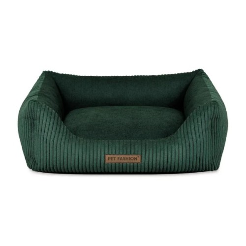 Лежак для тварин Pet Fashion DEVID 62х50х19 см смарагдовий (4823082444533)