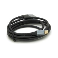 Кабель мультимедійний USB-C to HDMI M 1.8m 4K60Hz black Voltronic (YT-HDMI (M)-Type-C (M)-B)