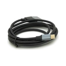 Кабель мультимедійний USB-C to HDMI M 1.8m 4K60Hz black Voltronic (YT-HDMI (M)-Type-C (M)-B)