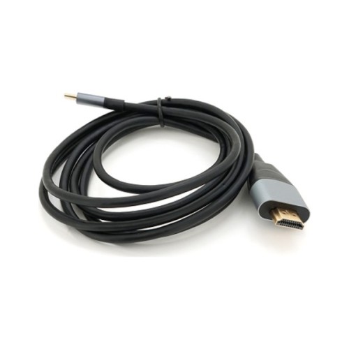Кабель мультимедійний USB-C to HDMI M 1.8m 4K60Hz black Voltronic (YT-HDMI (M)-Type-C (M)-B)