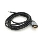 Кабель мультимедійний USB-C to HDMI M 1.8m 4K60Hz black Voltronic (YT-HDMI (M)-Type-C (M)-B)
