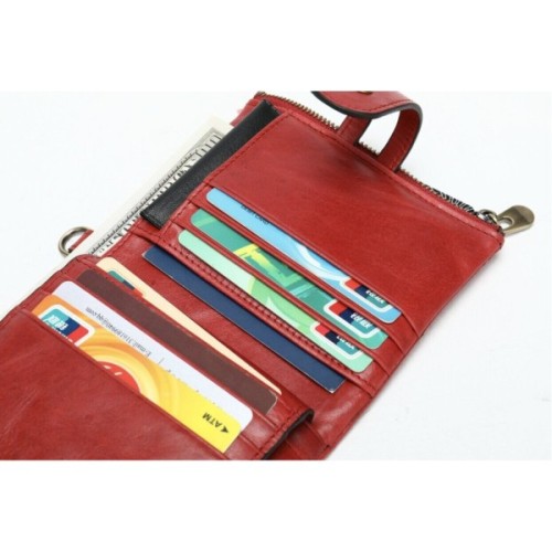 Гаманець Vintage Універсальний Червоний (14680)