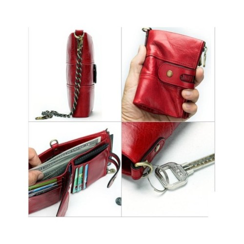 Гаманець Vintage Універсальний Червоний (14680)