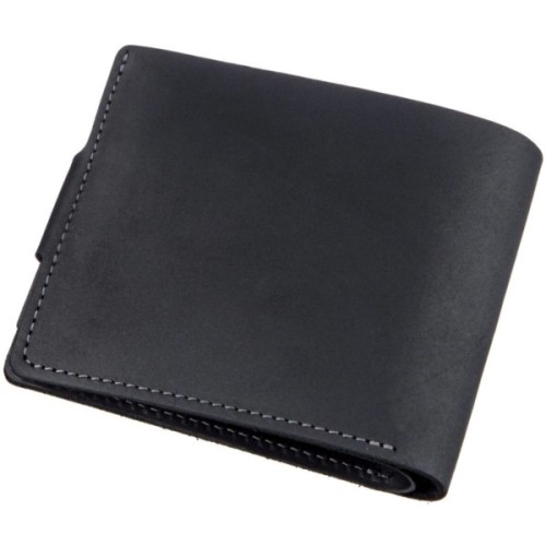 Портмоне Grande Pelle У вінтажному стилі Чорне (11228)