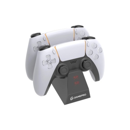 Зарядний пристрій GamePro CHS420B Для геймпадів DualSense PS5 Black (CHS420B)