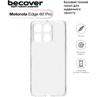 Чохол до мобільного телефона BeCover Motorola Edge 60 Pro Transparent (713775)
