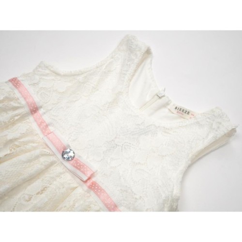 Плаття дитяче Breeze туніка мереживна (12952-98G-cream)