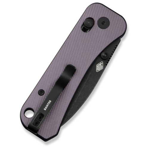 Ніж Weknife Banter 2, Violet Aluminum, Darkwash (WE23075-2)