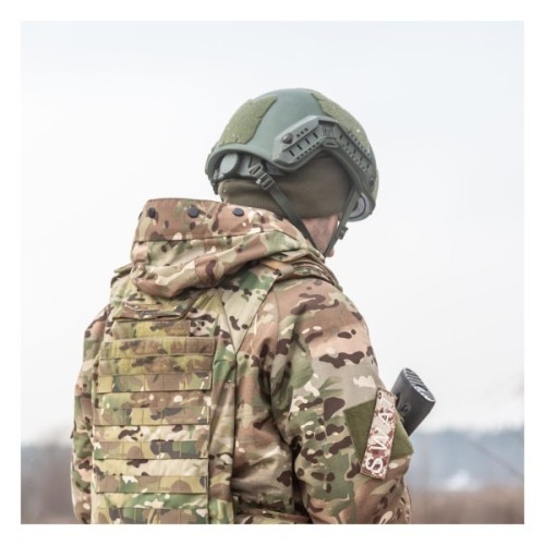 Шолом військовий Ukrainian Armor FAST Устраш 2.0, розмір XL, зелений (FAST2XLRG)