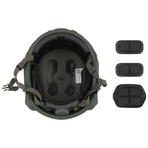 Шолом військовий Ukrainian Armor FAST Устраш 2.0, розмір XL, зелений (FAST2XLRG)